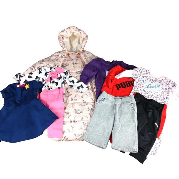 Other - Baby Girl Brand Name Clothing Bundle 0-9M Disney Tommy Puma